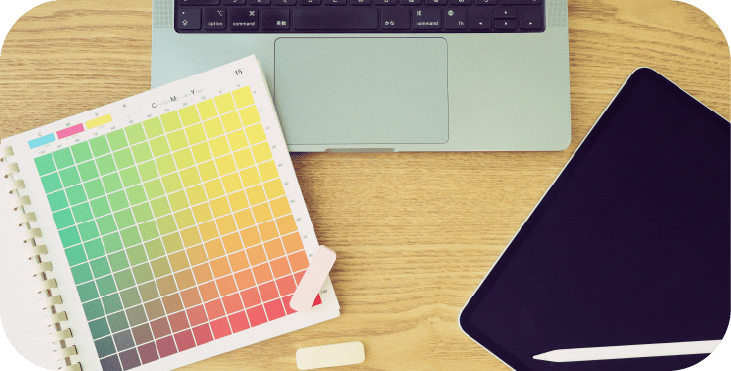 デザイン・イラスト訓練の様子